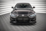 Maxton Design Street Pro Front Splitter + Flaps BMW 4 M-Pack G22