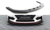 Maxton Design Racing Durability Front Splitter + Flaps - Hyundai I30 N Mk3 (Elantra Gt) Hatchback / Fastback