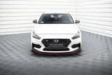 Maxton Design Racing Durability Front Splitter + Flaps - Hyundai I30 N Mk3 (Elantra Gt) Hatchback / Fastback