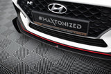Maxton Design Racing Durability Front Splitter + Flaps - Hyundai I30 N Mk3 (Elantra Gt) Hatchback / Fastback