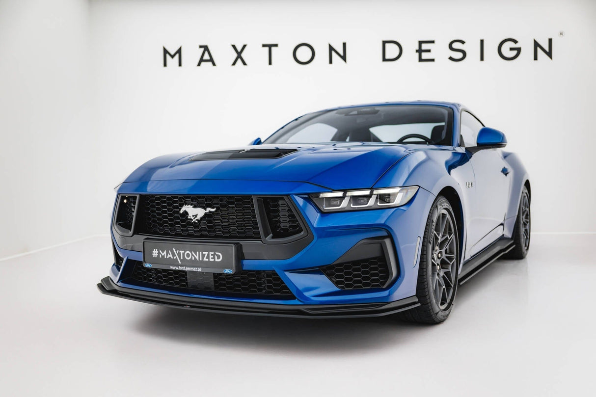 Maxton Design Street Pro Front Splitter Ford Mustang GT MK7