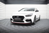 Maxton Design Racing Durability Front Splitter - Hyundai I30 N Mk3 (Elantra Gt) Hatchback / Fastback