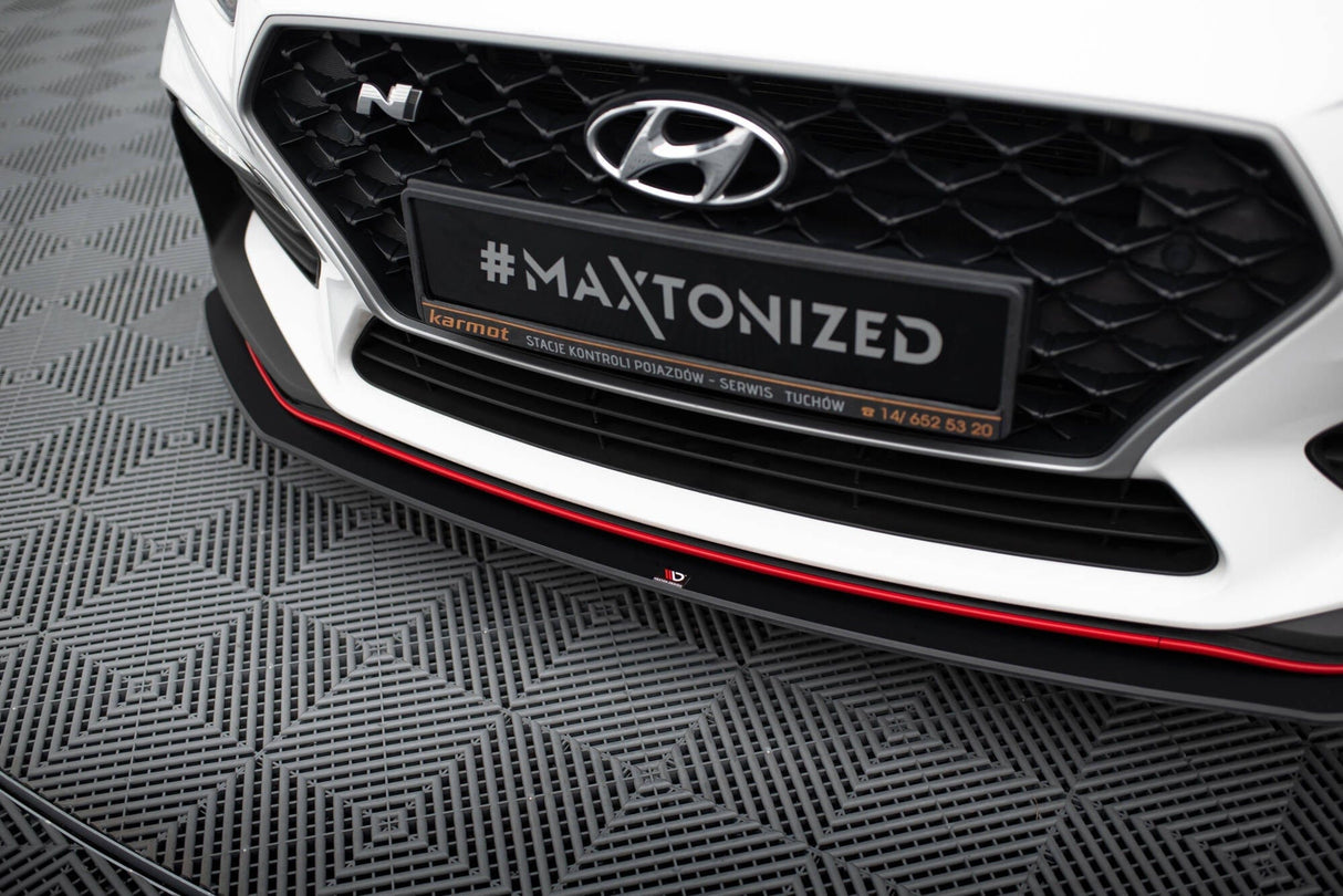 Maxton Design Racing Durability Front Splitter - Hyundai I30 N Mk3 (Elantra Gt) Hatchback / Fastback
