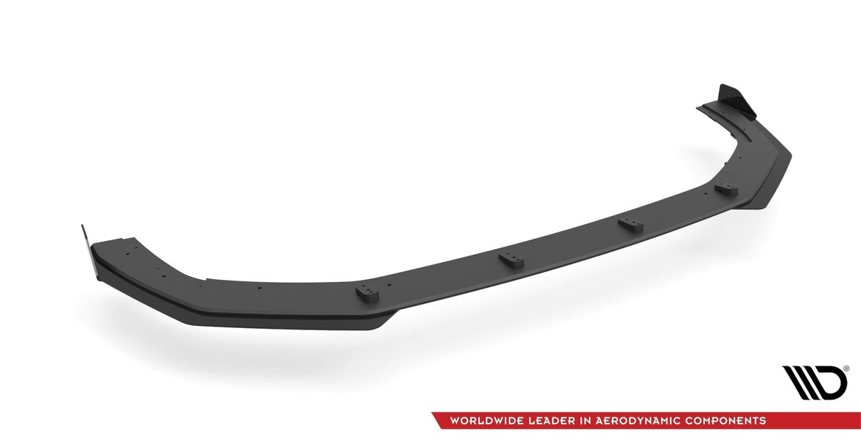 Maxton Design Street Pro Front Splitter V.1 + Flaps Audi S3 / A3 S-Line 8Y