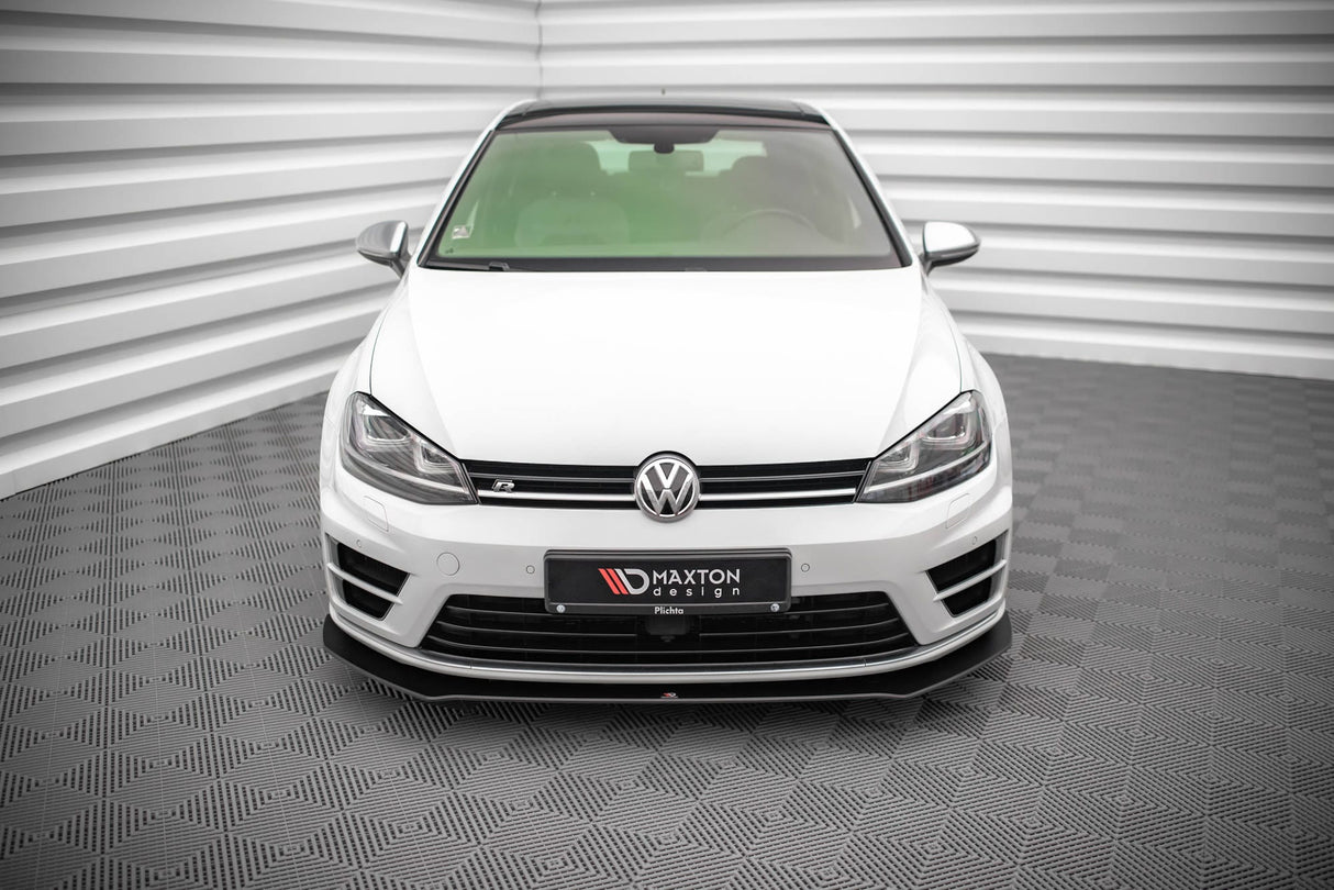 Maxton Design Street Pro Front Splitter V.1 VW Golf R Mk7