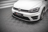 Maxton Design Street Pro Front Splitter V.1 VW Golf R Mk7