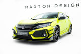 Maxton Design Racing Durability Front Splitter V.2 Honda Civic X Type-R