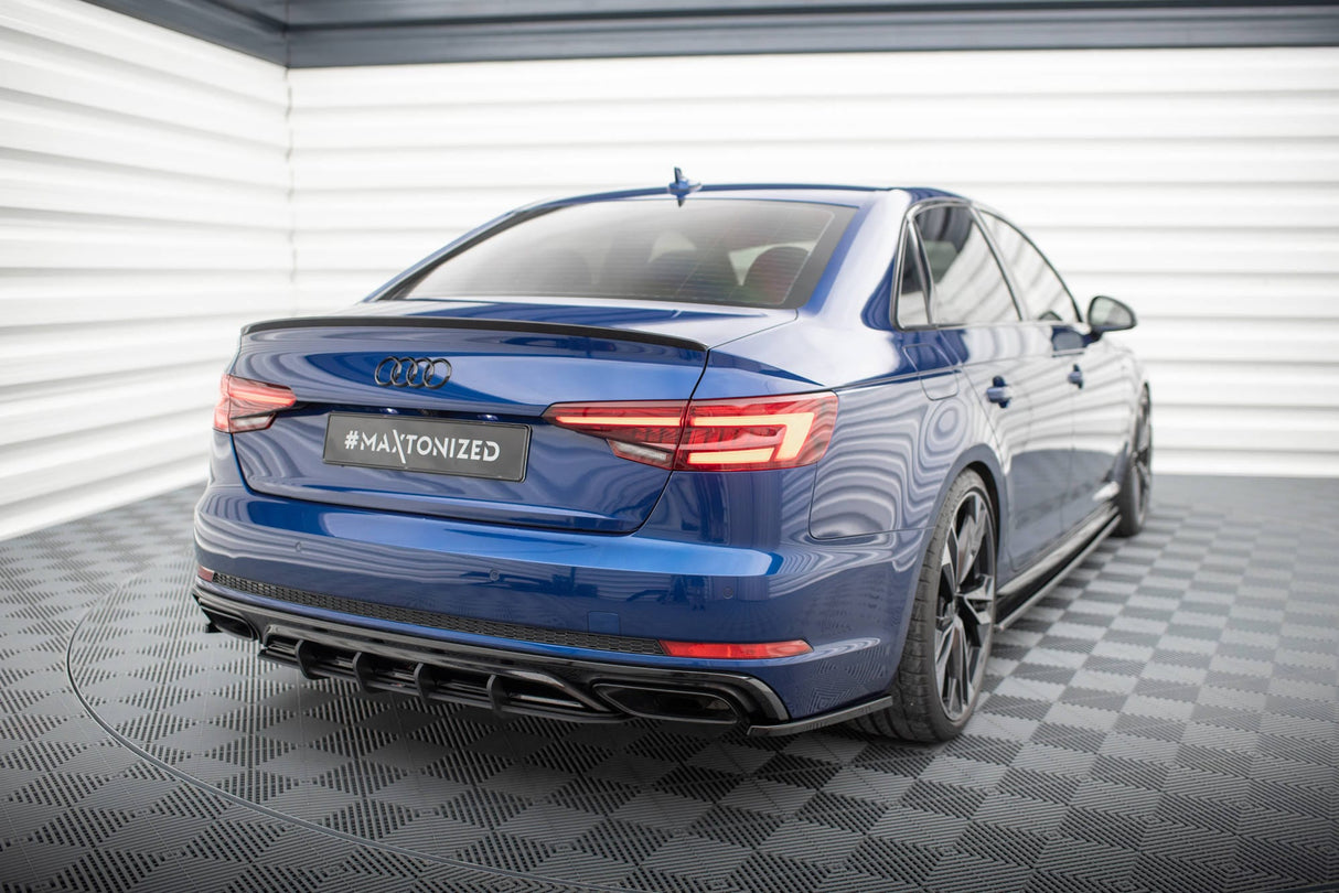 Maxton Design Street Pro Rear Diffuser Audi A4 S-Line (Us My2019)