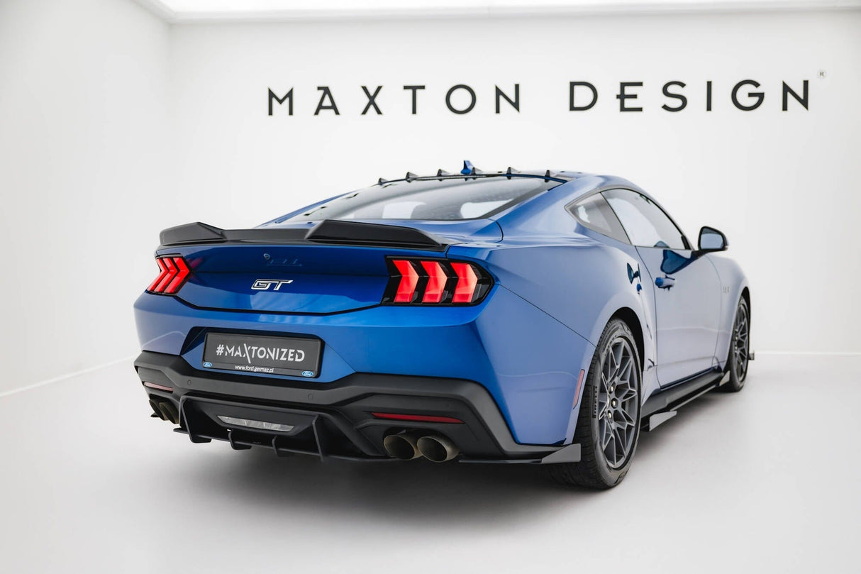 Maxton Design Street Pro Rear Diffuser Ford Mustang GT MK7