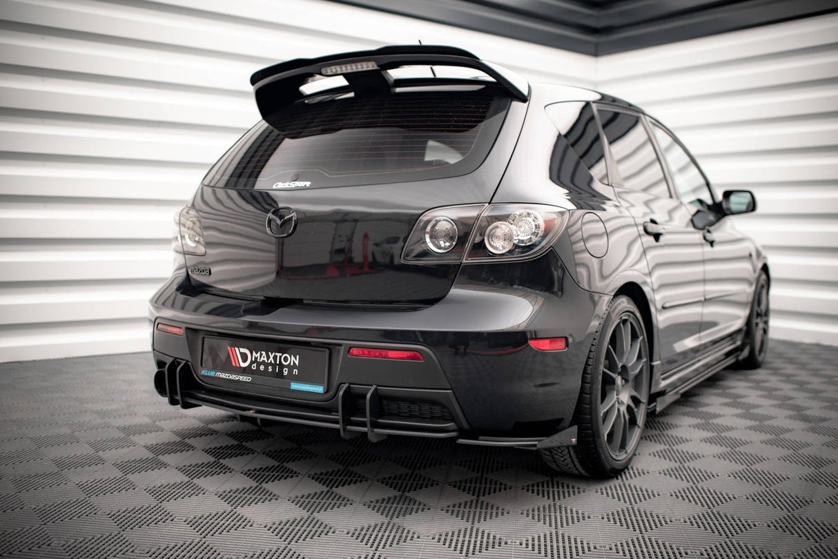 Maxton Design Street Pro Rear Diffuser Mazda 3 Mps MK1 Us-Spec Version
