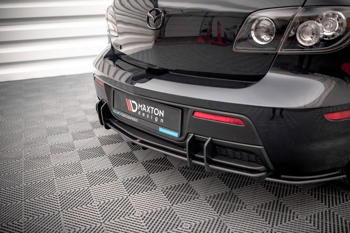 Maxton Design Street Pro Rear Diffuser Mazda 3 Mps MK1 Us-Spec Version