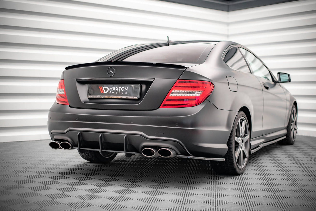 Maxton Design Street Pro Rear Diffuser Mercedes-Benz C Coupe AMG-Line C204