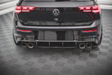 Maxton Design Street Pro Rear Diffuser - VW Golf R Mk8