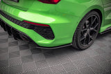Maxton Design Street Pro Rear Side Splitters - Audi / 8Y / RS3