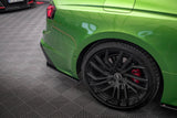 Maxton Design Street Pro Rear Side Splitters Audi Rs5 F5 Facelift