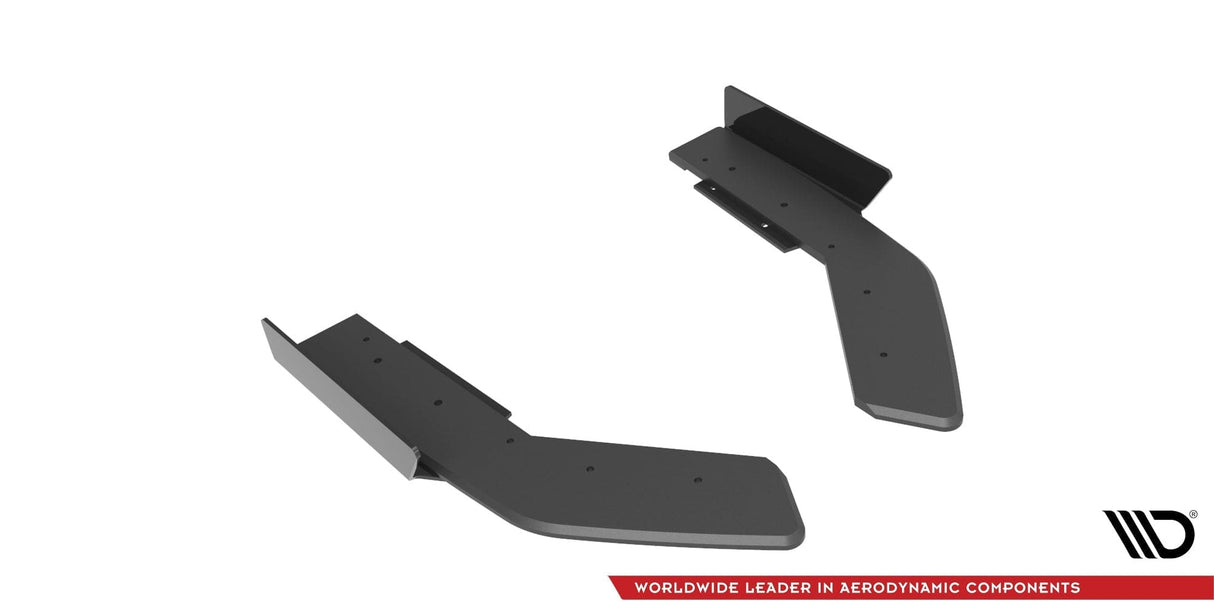 Maxton Design Street Pro Rear Side Splitters + Flaps BMW 2 Coupe M240I G42