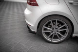 Maxton Design Street Pro Rear Side Splitters + Flaps VW Golf R Mk7