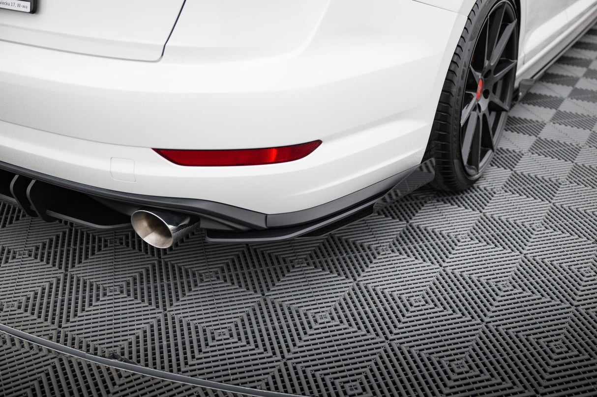 Maxton Design Street Pro Rear Side Splitters + Flaps VW Jetta GLI Mk7