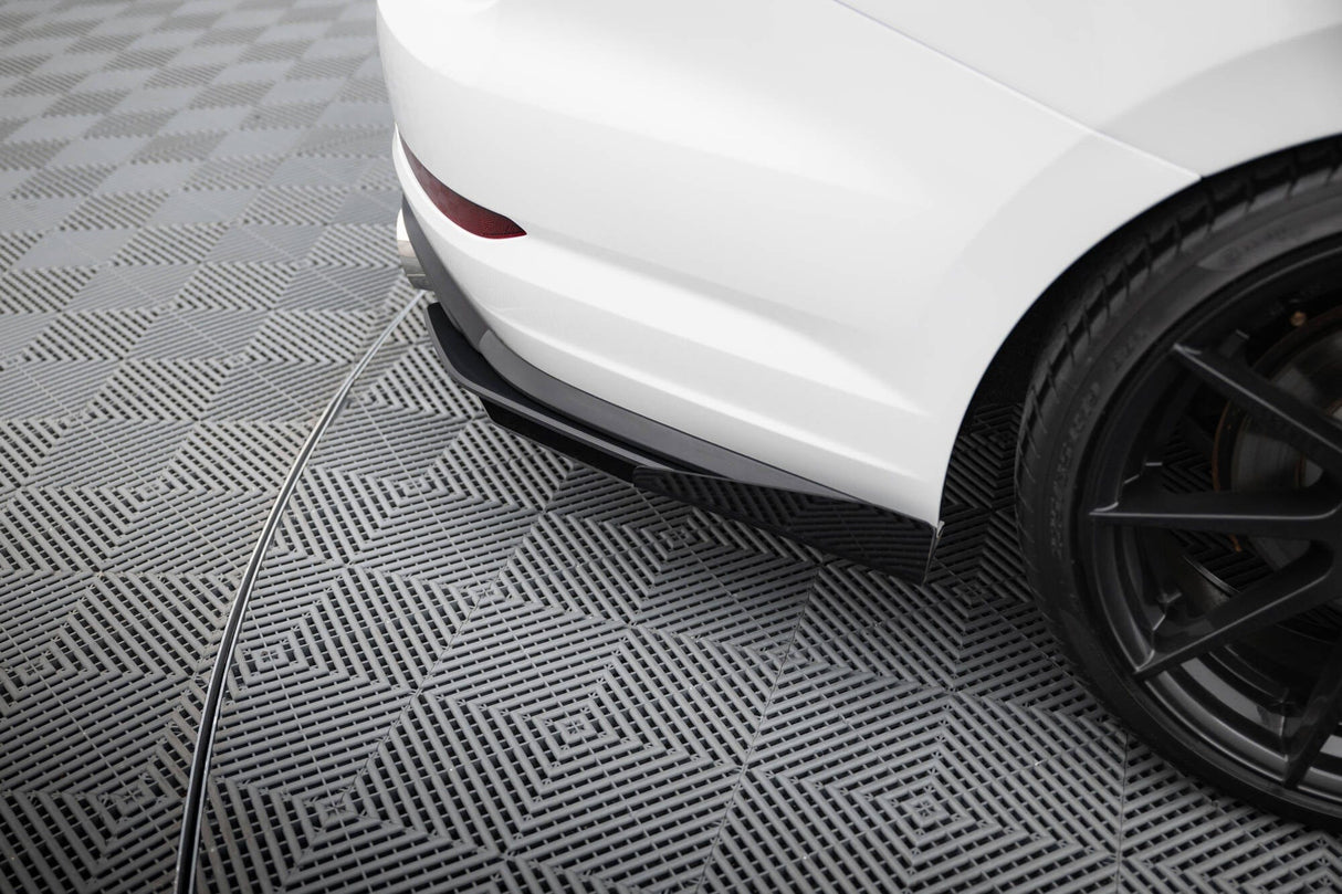 Maxton Design Street Pro Rear Side Splitters + Flaps VW Jetta GLI Mk7