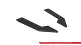 Maxton Design Street Pro Rear Side Splitters Ford Mustang GT MK7