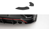 Maxton Design Street Pro Rear Side Splitters Hyundai Veloster N MK2
