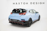 Maxton Design Street Pro Rear Side Splitters Hyundai Veloster N MK2