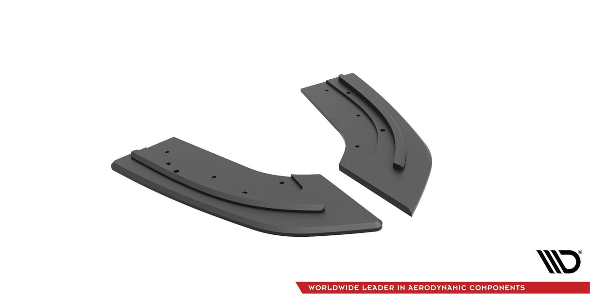 Maxton Design Street Pro Rear Side Splitters Mazda 3 Mps MK1 Us-Spec Version