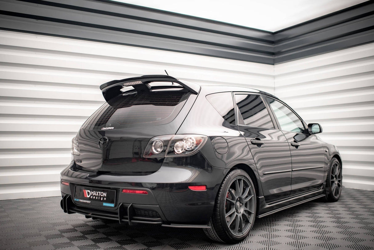 Maxton Design Street Pro Rear Side Splitters Mazda 3 Mps MK1 Us-Spec Version