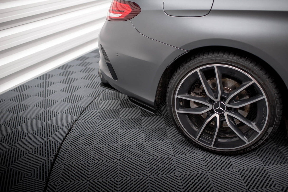 Maxton Design Street Pro Rear Side Splitters Mercedes-AMG C43 Coupe C205 Facelift
