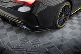 Maxton Design Street Pro Rear Side Splitters Mercedes-AMG CLA 45 C117 Facelift