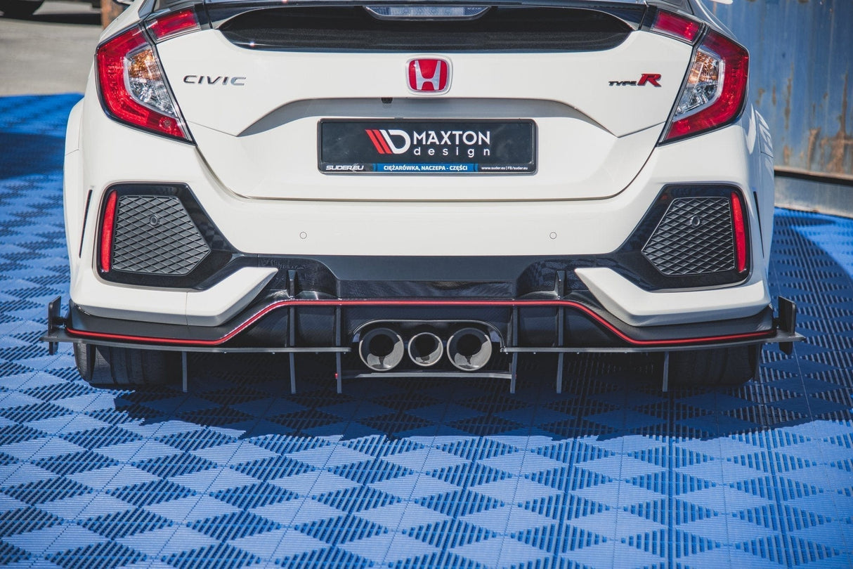 Maxton Design Street Pro Rear Valance Honda Civic X Type R
