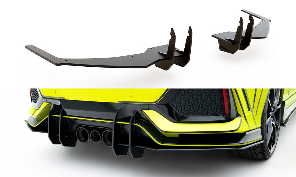 Maxton Design Street Pro Rear Valance V.2 Honda Civic Type R MK10