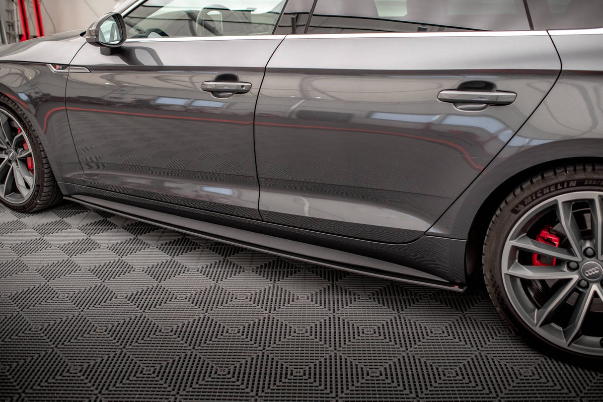 Maxton Design Street Pro Side Skirts Diffusers Audi A5 S-Line / S5 Sportback F5