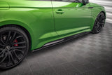 Maxton Design Street Pro Side Skirts Diffusers Audi Rs5 Coupe F5 Facelift