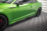 Maxton Design Street Pro Side Skirts Diffusers Audi Rs5 Coupe F5 Facelift