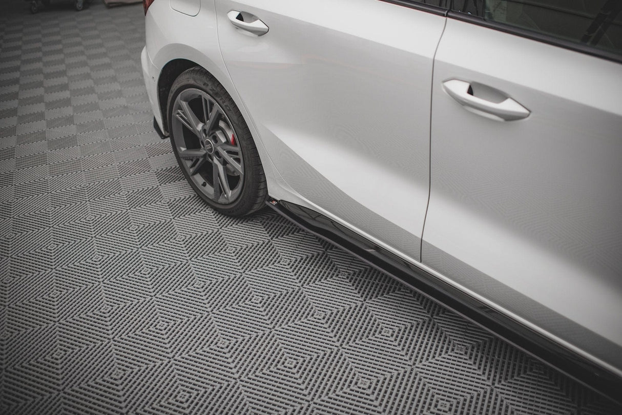 Maxton Design Street Pro Side Skirts Diffusers - Audi / 8Y / A3 S-Line / S3