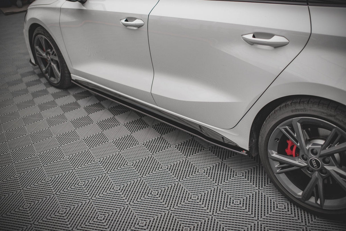 Maxton Design Street Pro Side Skirts Diffusers - Audi / 8Y / A3 S-Line / S3