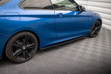 Maxton Design Street Pro Side Skirts Diffusers BMW 2 M-Pack F22