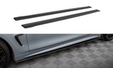 Maxton Design Street Pro Side Skirts Diffusers BMW 4 Coupe M-Pack F32