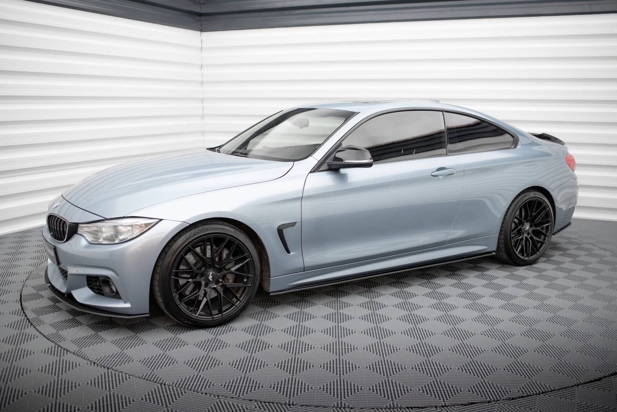 Maxton Design Street Pro Side Skirts Diffusers BMW 4 Coupe M-Pack F32