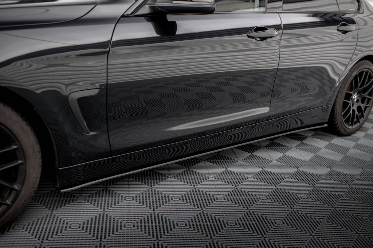 Maxton Design Street Pro Side Skirts Diffusers BMW 4 Gran Coupe F36
