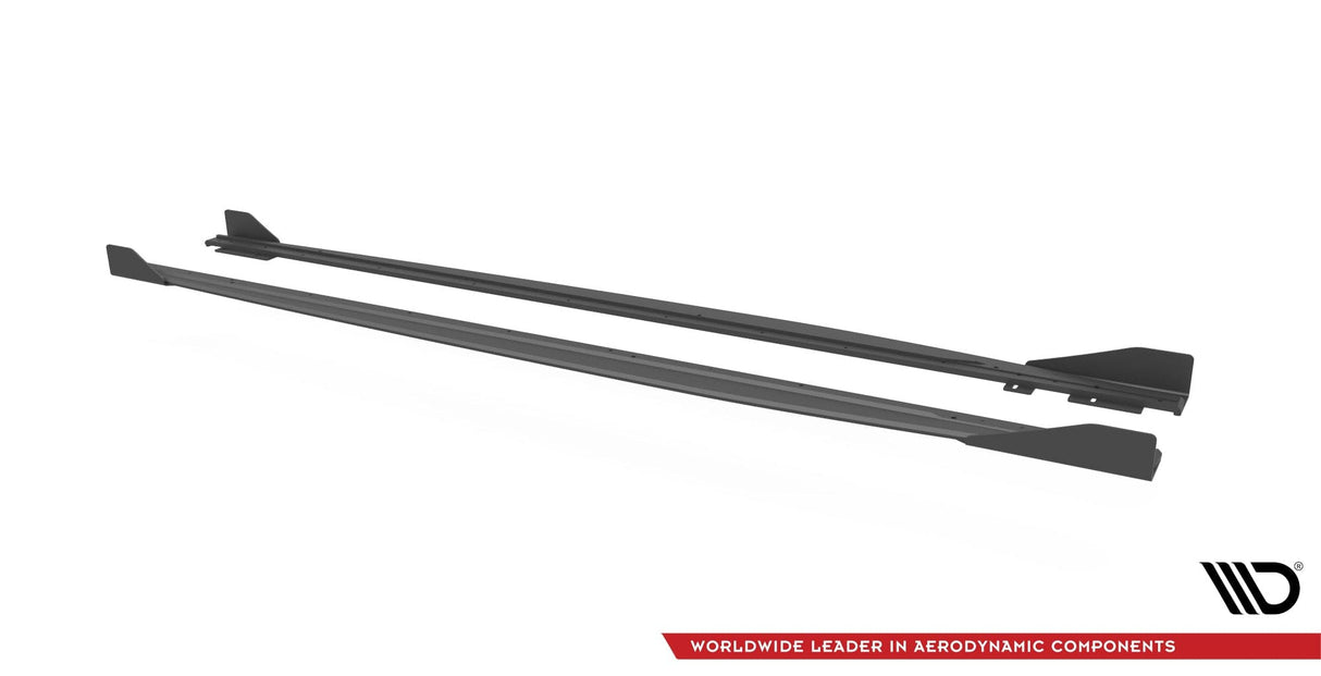 Maxton Design Street Pro Side Skirts Diffusers + Flaps Audi RS3 Sportback / Sedan 8Y