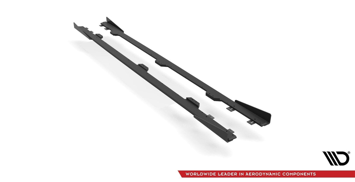 Maxton Design Street Pro Side Skirts Diffusers + Flaps BMW 4 M-Pack G22