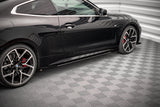 Maxton Design Street Pro Side Skirts Diffusers + Flaps BMW 4 M-Pack G22