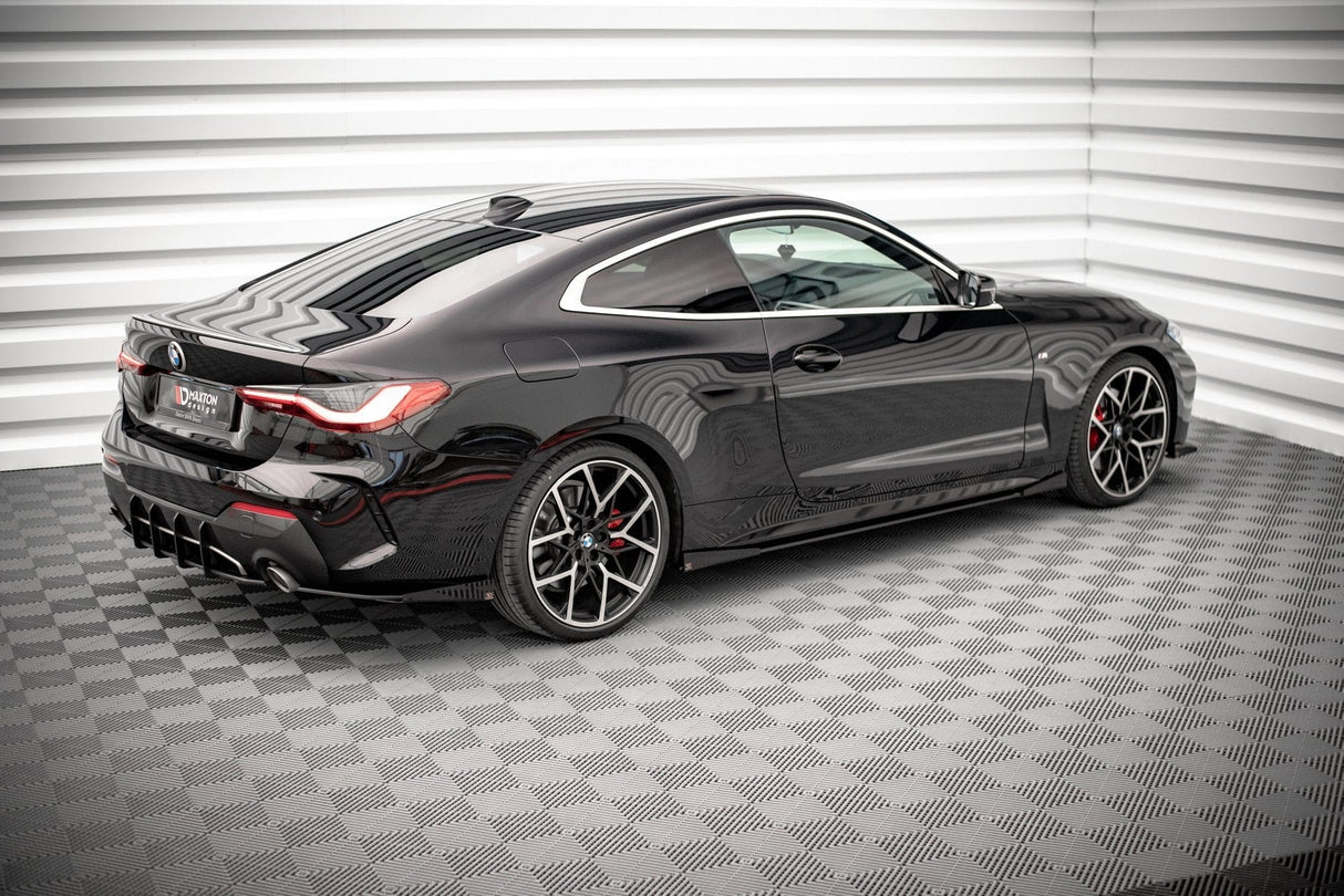 Maxton Design Street Pro Side Skirts Diffusers + Flaps BMW 4 M-Pack G22