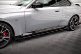 Maxton Design Street Pro Side Skirts Diffusers + Flaps BMW 2 Coupe M-Pack / M240I G42