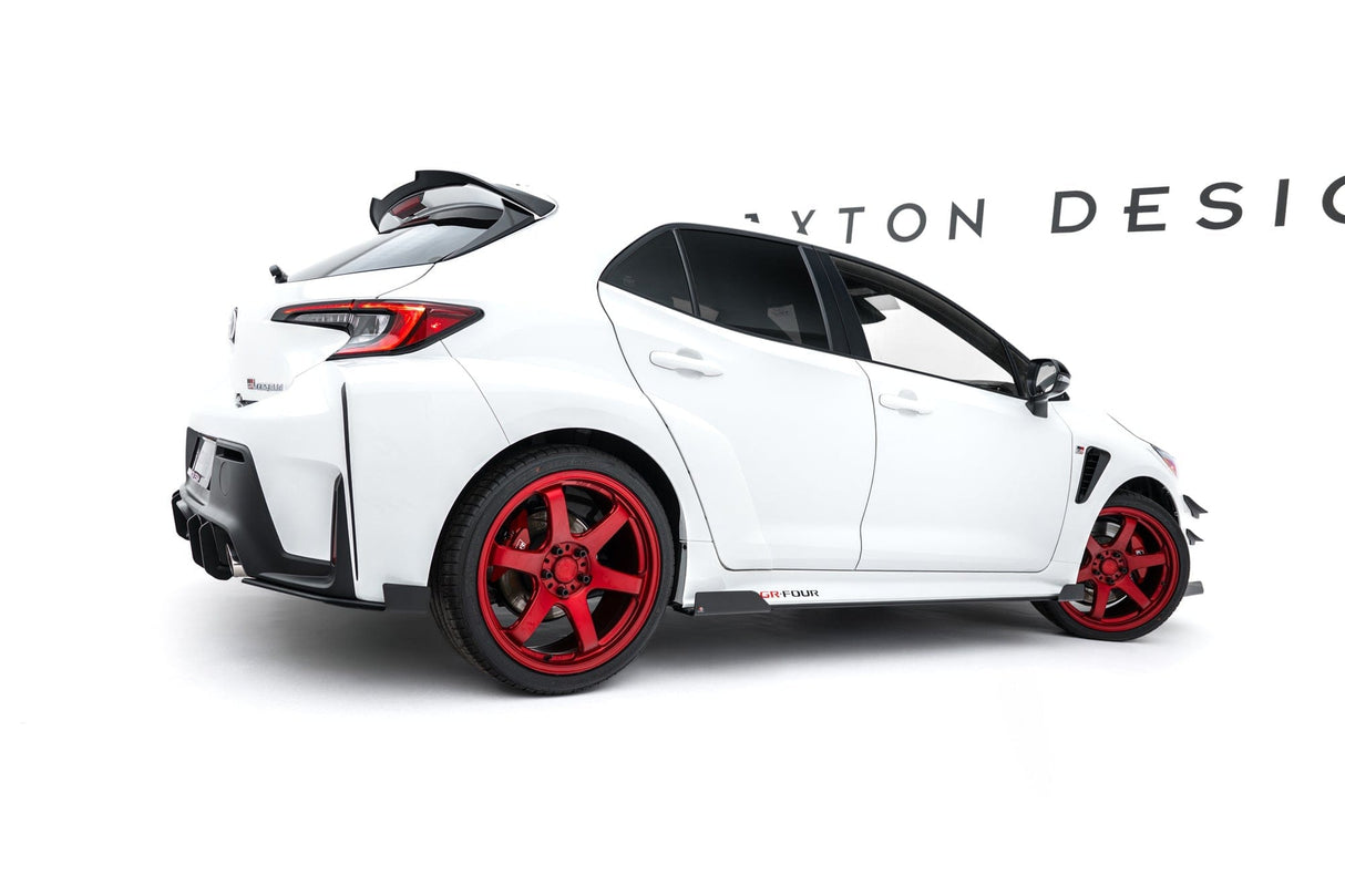 Maxton Design Street Pro Side Skirts Diffusers + Flaps Toyota GR Corolla MK12