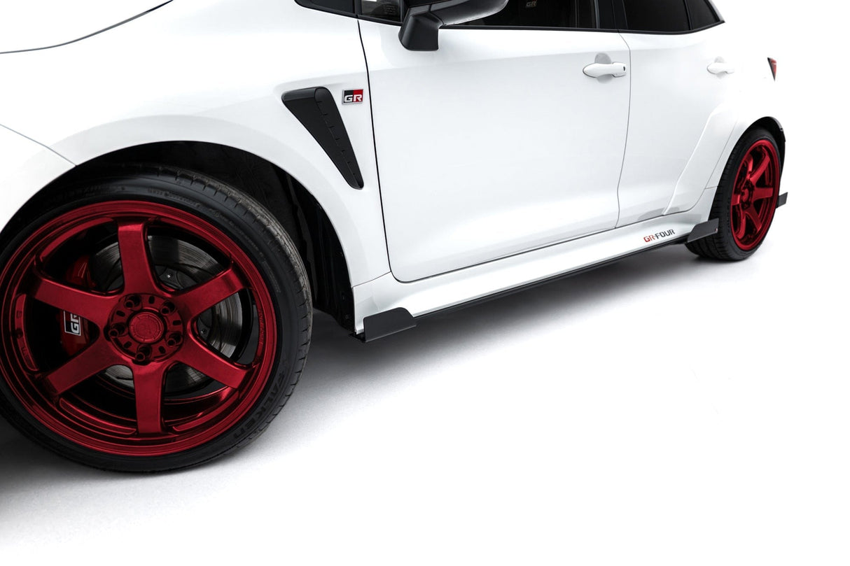 Maxton Design Street Pro Side Skirts Diffusers + Flaps Toyota GR Corolla MK12
