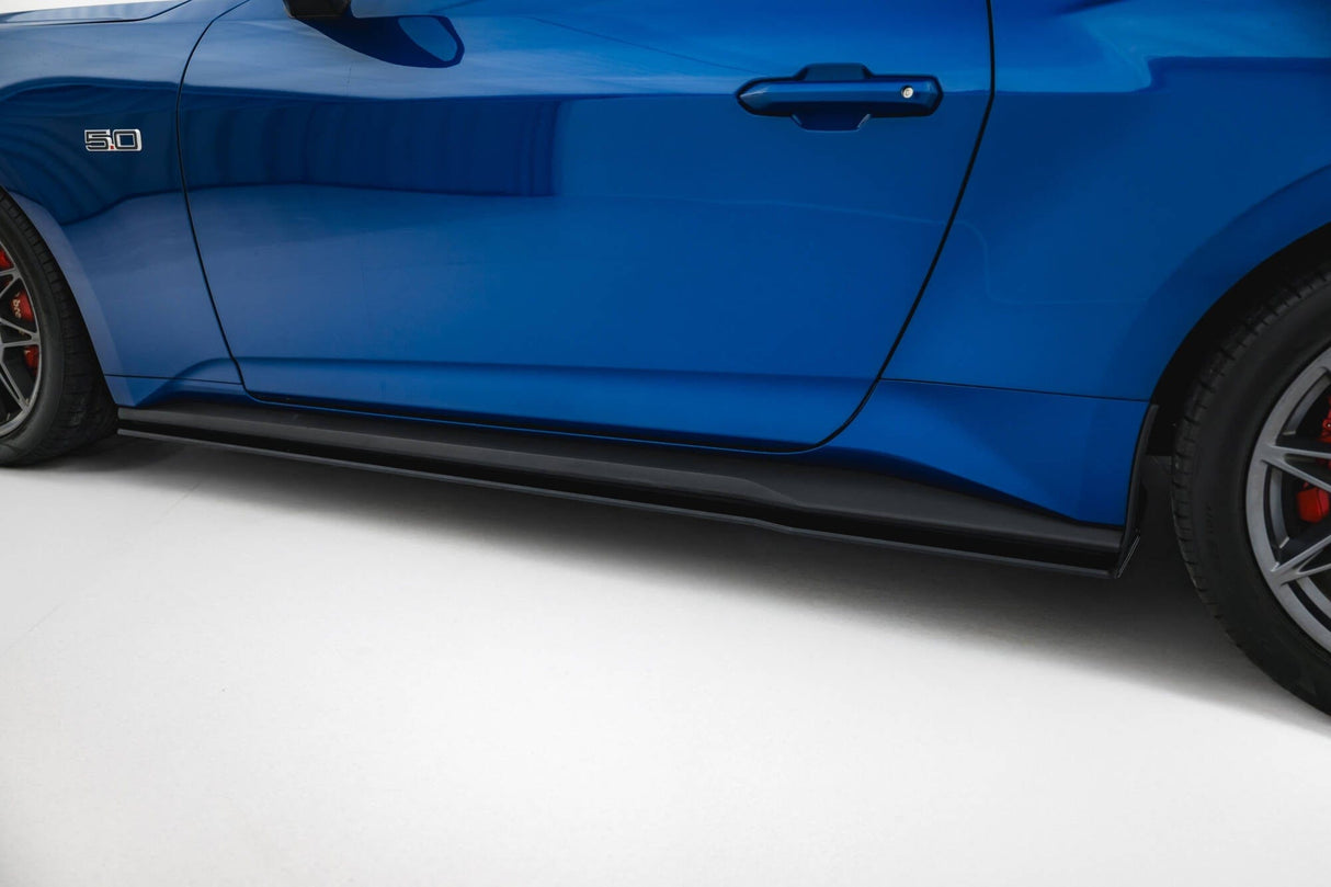 Maxton Design Street Pro Side Skirts Diffusers Ford Mustang GT MK7