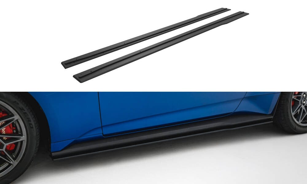 Maxton Design Street Pro Side Skirts Diffusers Ford Mustang GT MK7